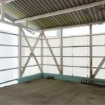 屋根付の自転車置き場